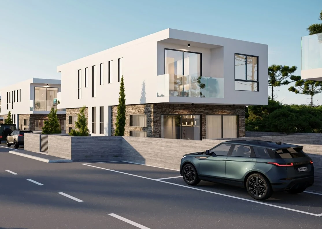Lyra Villas Phase B architectural visualisation